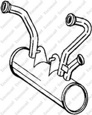 Produktbild von Bosal Vorschalldämpfer  135-369