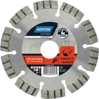 Produktbild von Norton Expert Diamantscheibe Pro Concrete Laser Ø 115x22,23 mm