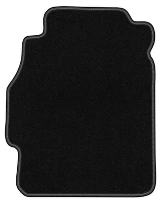 Productafbeelding van Velours bestuurdersmat voor Honda Civic VI 1995-2001 (hatchback) – zwart, op maat – Wielganizator BASIC