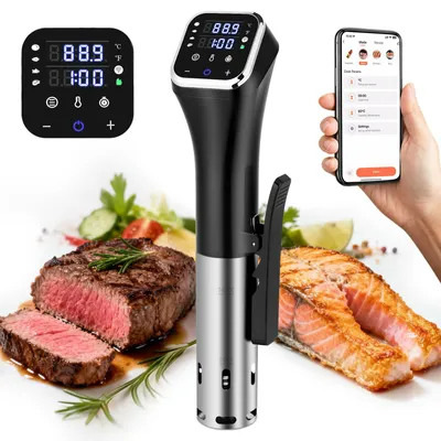Sous-Vide-Stick 1100 W mit WiFi-App-Steuerung, 40–90 °C