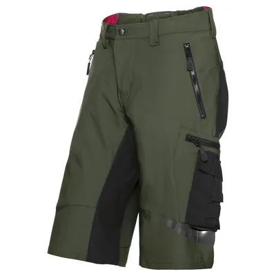 Produktbild von BP® Superstretch-Shorts BPlus Modern Stretch 7332-oliv/schwarz  Größe 52 normal