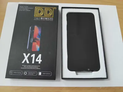 Produktbild von Display iPhone 14 SINTECH© Premium soft OLED , schwarz, Farbe:Schwarz