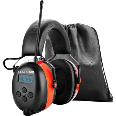 Produktbild von Gehörschutz mit Radio und Bluetooth, SNR 31dB, Orange