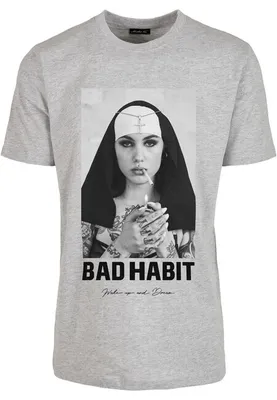 Obrázek produktu pro Pánské tričko Mr. Tee Bad Habit Tee heather grey - S