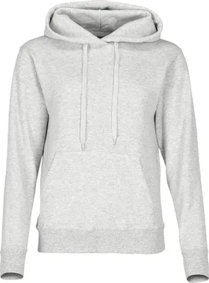 Produktbild von Fruit of the Loom Classic Hooded Sweat Lady-Fit Farbe: graumeliert Größe: L