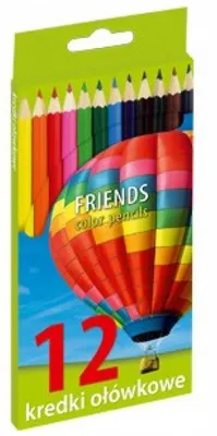 Image de Crayons de couleur Fiorello pour enfants, 12 couleurs