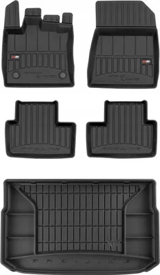 Obrázek produktu pro Sada 3D gumových rohoží Renault Captur 2 od roku 2019- g
