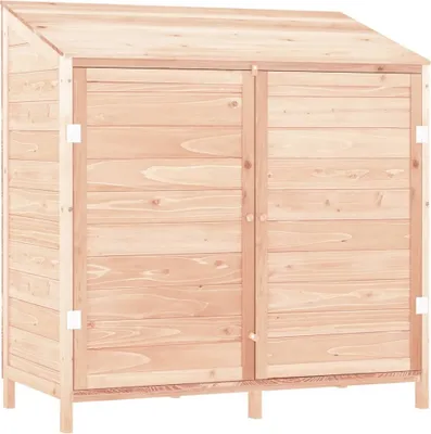 Produktbild von vidaXL Geräteschuppen 102x52x112 cm Massivholz Tanne