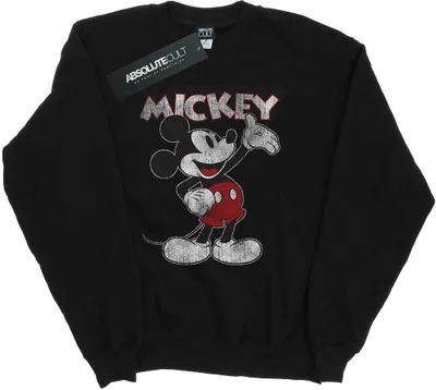Image de Mickey Mouse - Sweat-shirt "Presents" pour homme/femme Unie BI2026 (3XL) (Noir)