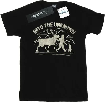 Produktbild von Disney - "Frozen 2 Into The Unknown" T-Shirt für Herren BI26964 (XL) (Schwarz)