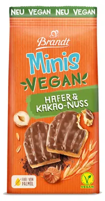 Immagine prodotto di Brandt Minis Vegan Frittata di avena e cacao 85g