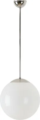 Produktbild von OSMONT ISI66021 ISIS P2 Hängeleuchte aus Kunststoff, Edelstahl poliert / weiß, Schutzart IP40, 3000 K, 20 W LED