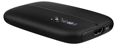 Produktbild von Elgato HD60 S, USB 3.2 Gen 1 (3.1 Gen 1), Spielekonsole, PlayStation 4, Xbox One, Xbox 360 & Wii U (unencrypted HDMI), 480p, 576i, 576p, 720p, 1080i, 1080p, USB Typ-A, 3.2 Gen 1 (3.1 Gen 1)