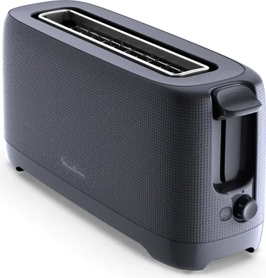 Image de Grille Pain Morning 1 Tranche 1000w Bleu Nuit - Moulinex