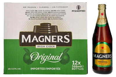 Produktbild von Magners Irish Cider ORIGINAL 4,5% Vol. 12x0,568l