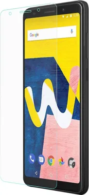 Produktbild von Wiko View Lite Displayschutzfolie 9H Verbundglas Panzer Schutz Glas Tempered Glas