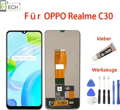 Produktbild von Für Oppo Realme C30 LCD Display Touch Screen Bildschirm Werkzeuge Ersatzteil