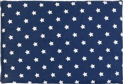 Produktbild von Dinkelkissen 30 x 20 cm, Sterne-blau - Als Wärmekissen & Kältekissen - Dinkel Körnerkissen für Mikrowelle und Backofen - 30x20cm