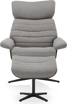 Produktbild von Sessel HARPER ALBOX BHT 84x102x83 cm grau