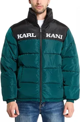 Produktbild von Karl Kani Retro Essential Puffer Jacket L grün
