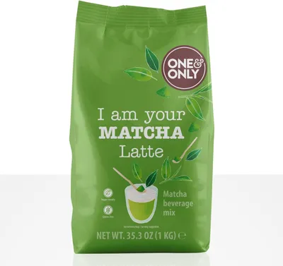 Produktbild von One&Only Matcha Latte 6 x 1kg rieselfähiges Instantpulver