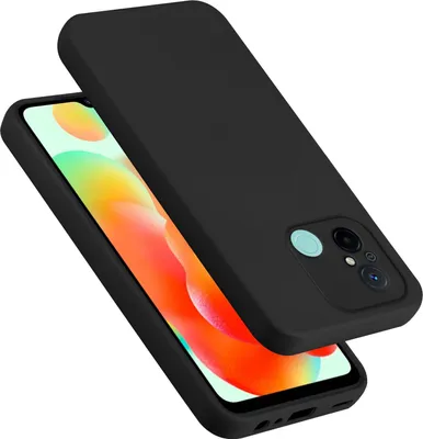 Produktbild von Cadorabo Hülle für Redmi 12C Hülle Silikon Handyhülle Case aus flüssigem Silikon, Kratzfeste und stoßfeste Schutzhülle für Redmi 12C