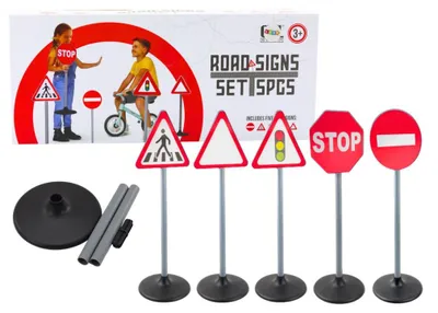 Image de Panneaux de signalisation Education Set 5 pièces 70cm