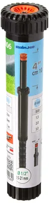 Produktbild von Claber 50945 90006 Versenkregner, verstellbar, Schwarz/Orange