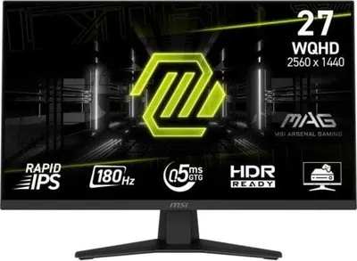 MSI MAG 274QF X24 27 Rapid IPS 2560 x 1440 (2K) DisplayPort HDMI 240 Hz - IPS - DisplayPort - IPS - DisplayPort
