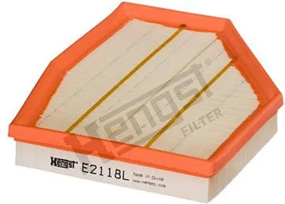 Produktbild von Luftfilter HENGST FILTER E2118L für BMW 5 Limousine (G30, F90) Filtereinsatz