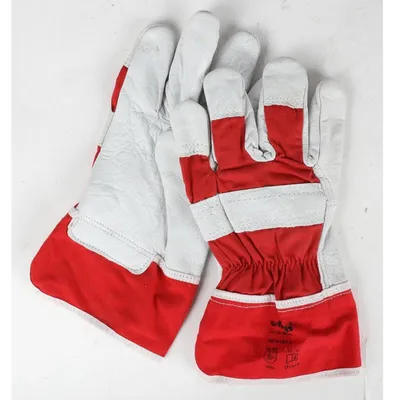 Image de BURI Ulith gants de travail taille 10 cuir véritable jardinage montage protection mécanicien