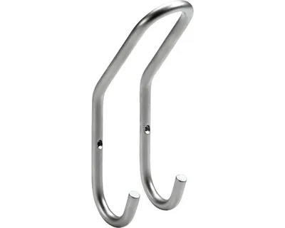 Produktbild von Hettich Mantelhaken 16,5 x 5,2 x 6,5 cm Stahl silber - 1 Stück