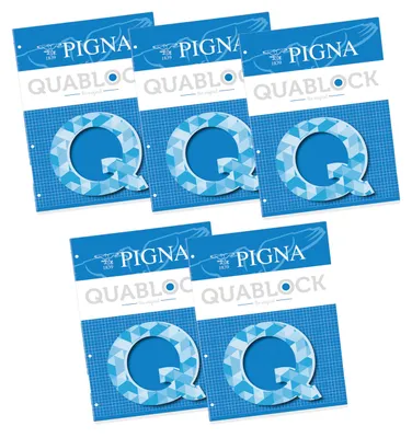 Productafbeelding van Pigna quablock, formaat A5, wit