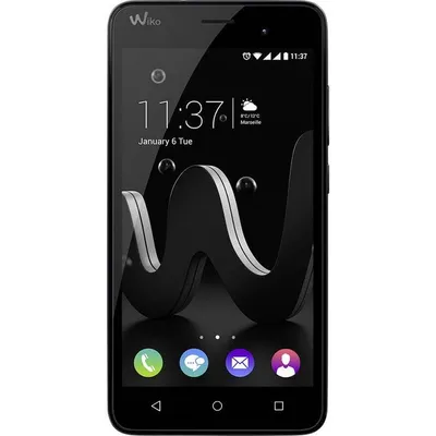 Produktbild von Wiko Jerry, 12,7 cm (5"), 1 GB, 16 GB, 5 MP, Android 6.0, Schwarz
