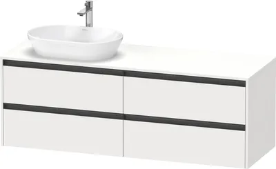 Produktbild von Duravit Ketho.2 Wastafelonderkast 160x55x56,8 cm Mat Wit