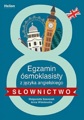 Obrázek produktu pro Helion Podręcznik: Egzamin ósmoklasisty - Angielski - Słownictwo i Ćwiczenia