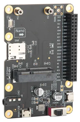 Image de Adaptateur 3G/4G LTE pour carte mère RPI 4/3/2/B+ : conversion USB avec carte SIM