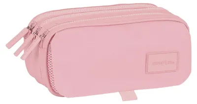 Image de Safta Basic Big Triple Basic Trousse à crayons Homme Rose Rose One Size