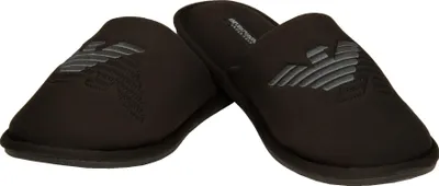 Immagine prodotto di Ciabatte uomo EMPORIO ARMANI pantofole da casa con suola antiscivolo articolo XJPM17 XD412 SLIPPERS, EU 42 - UK 8 - USA 8.5 - CN 269/92, Poliestere 83%,Spandex 17%