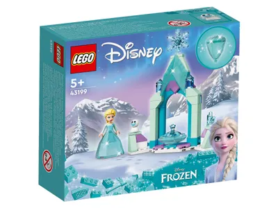 Produktbild von LEGO Disney Princess 43199 Dziedziniec zamku Elsy