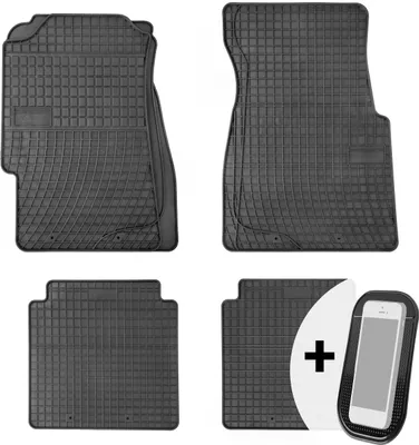 Produktbild von Gummimatten Auto Fußmatten Automatten Passgenau 4-teilig Set - passend für Honda Civic VI Stufenheck 1995-2001