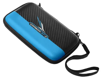 Produktbild von Harrows - Dart-Tasche "Carbon St Pro 6" PP4343 (Einheitsgröße) (Schwarz/Aquablau)