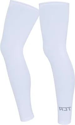 Productafbeelding van Beenwarmers Compressie - Sport beenstukken - Actief Buiten - UPF 50+ Bescherming - Volledige Lengte - Zwart