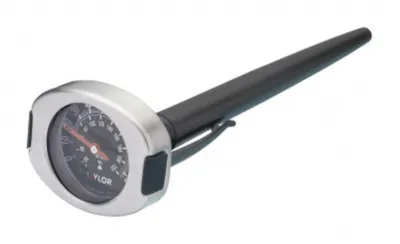 Produktbild von KitchenCraft Taylor Pro Thermometer de Sonda con Fleischdeckel de Edelstahl, 15,5 x 4,5 x 3,5 cm