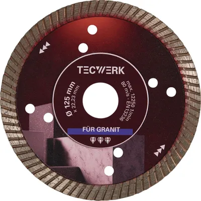 Produktbild von Tecwerk Diamanttrennscheibe GRANIT PRO Segmenthöhe 10 mm  - 1 Stk.
