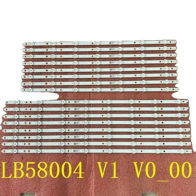Immagine prodotto di Strisce di retroilluminazione a LED, compatibili con 58PUS7304/12, set da 16 pezzi