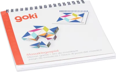 Produktbild von Goki Spiel Mosaik - buntes Holzspielzeug Mosaik für Kinder