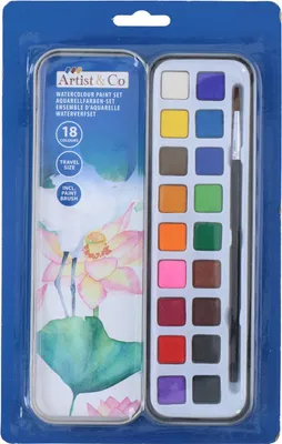 Obrázok produktu pre Súprava akvarelových farieb, 19 ks.