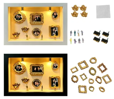 Productafbeelding van Doe het zelf mini doos met museumsilhouet (Klein)