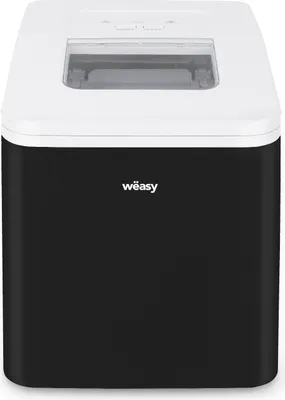 Image de Wëasy KW12 Machine à glaçons/ 12 kg de glaçons par jour / 1,5 litre / Indicateur de niveau d'eau / noir